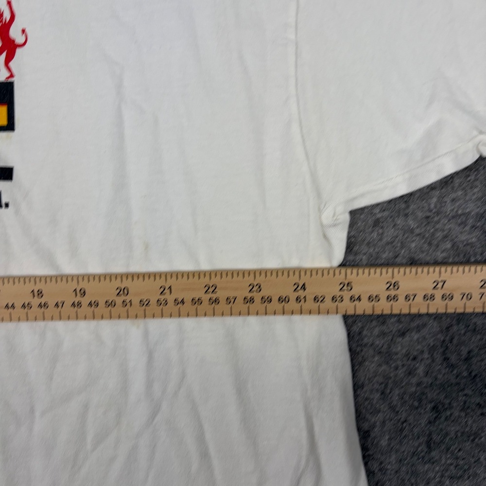 Hell And Back T-Shirt‎ Mens 2XL White Vintage Grand Cayman Graphic Promo Y2K - Picture 8 of 16